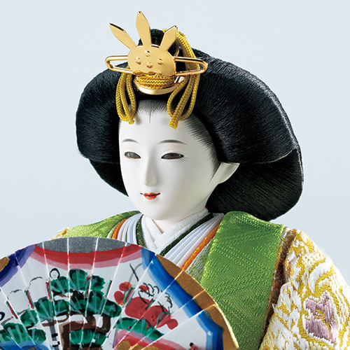 伝統工芸士二世光匠作/衣裳着親王収納飾