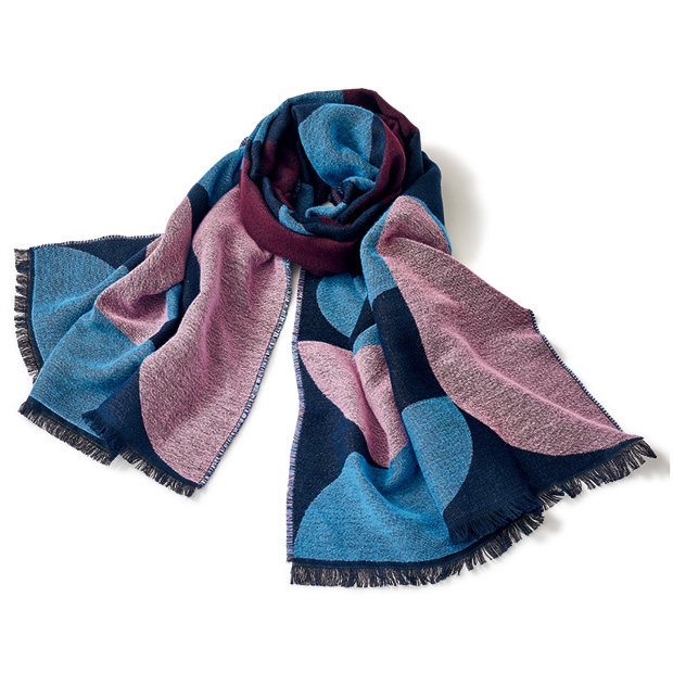 コットンジャカード大判ストール