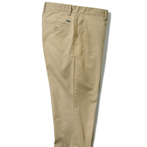 コットンストレッチチノパンツ