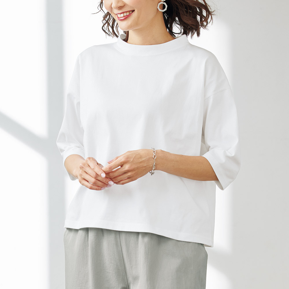 五分袖Tシャツ