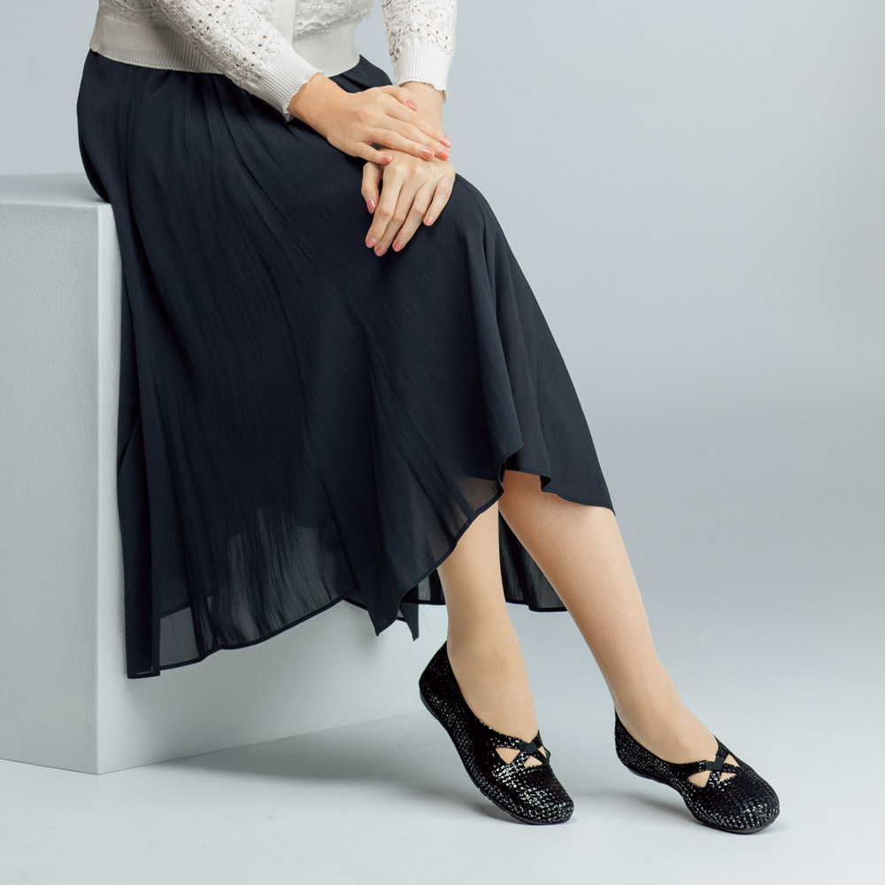 ラムスウェード･スリップオンシューズ