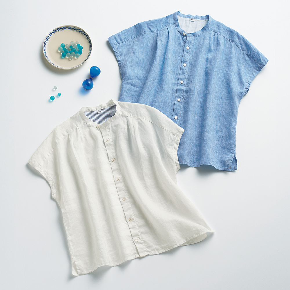 フレンチリネンブラウス