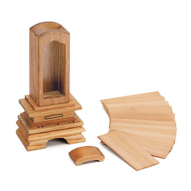 総屋久杉/繰り出し位牌(札板10枚付き)