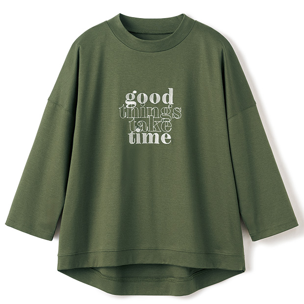 刺しゅうプルオーバー