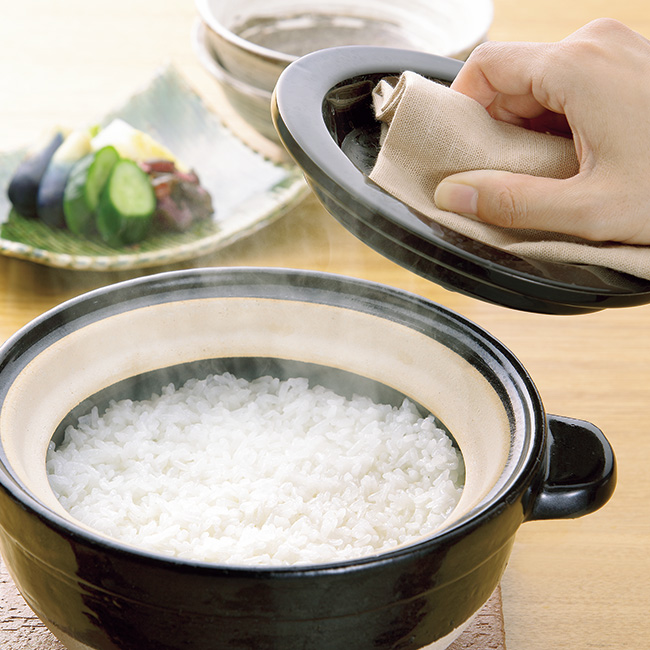 伊賀焼／御飯鍋 かまどさん二合炊き