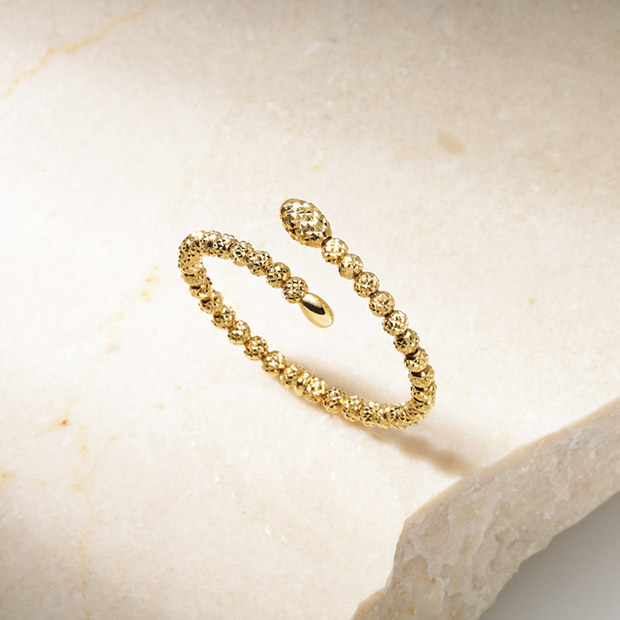 K18YGフレキシブルリング