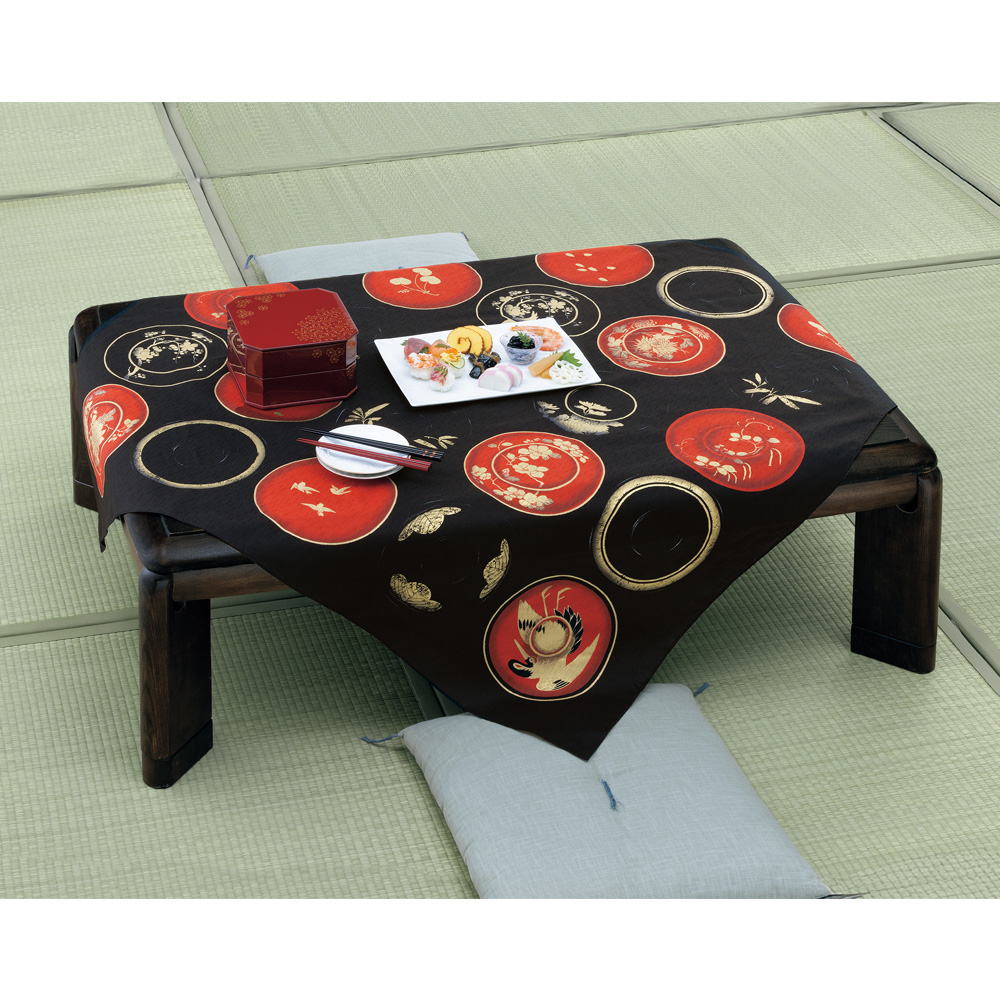 大判綿風呂敷／雪月花（2柄セット）