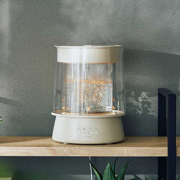 ガラススチーム加湿器／グラス