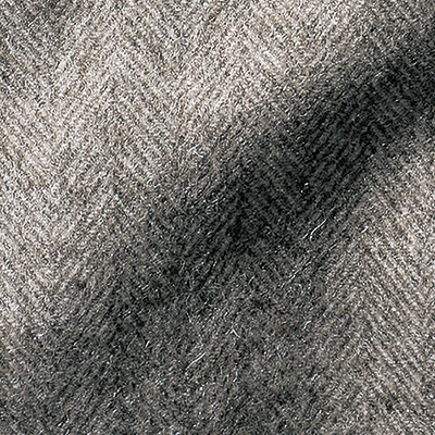 洗えるウール混･アンカーモチーフへリンボーンシャツ