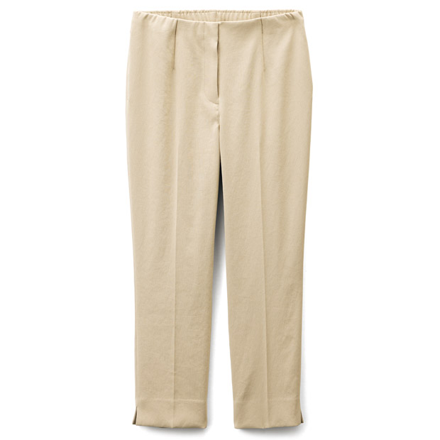 二重織りストレッチ･テーパードパンツ