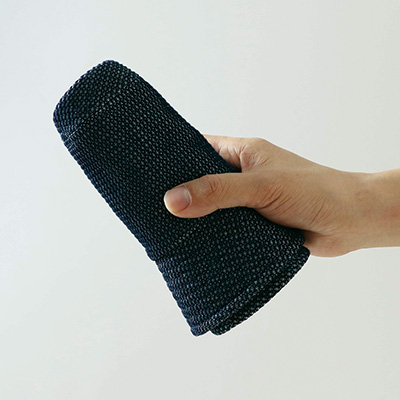 変わり蜂巣織り・バケットハット