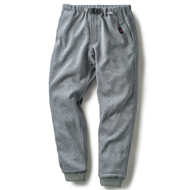 ボンディングニットフリースナローリブパンツ