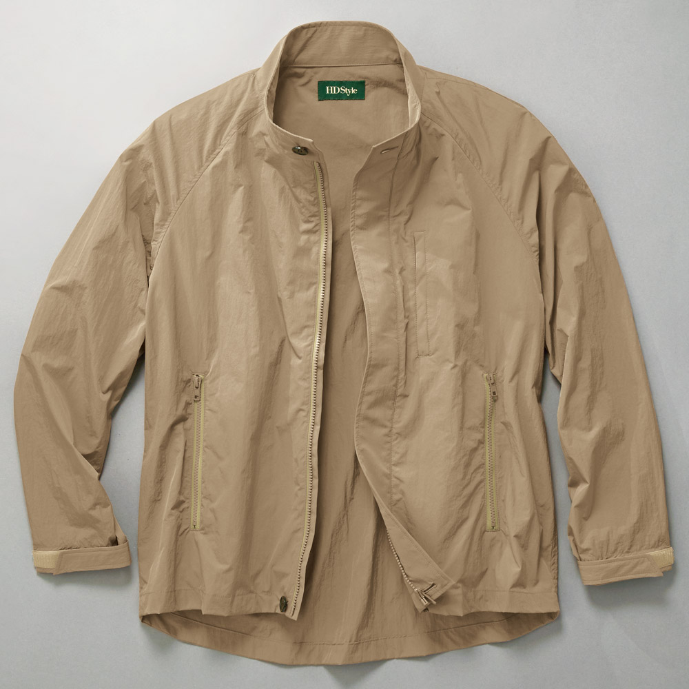 塩縮ナイロンタッサー･ミリタリージャケット