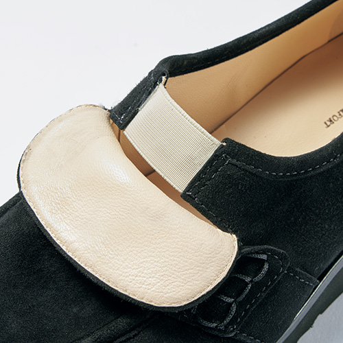 隠しゴム付きコンフォートローファー