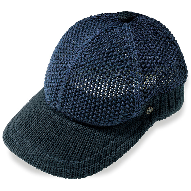 ギマコットン混･バイカラーニットキャップ