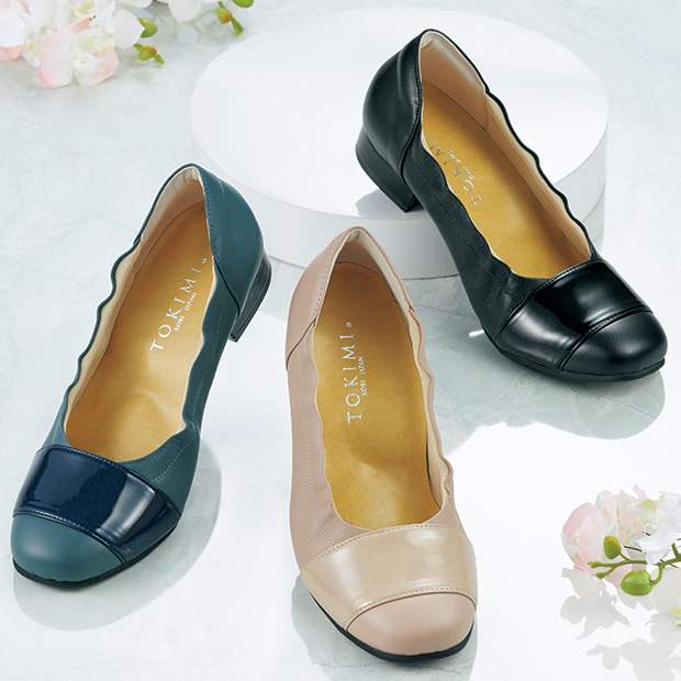 ベルトパンプス