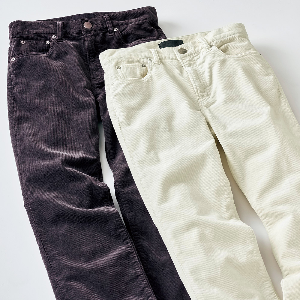 コーデュロイストレッチパンツ／Kaia／当社限定