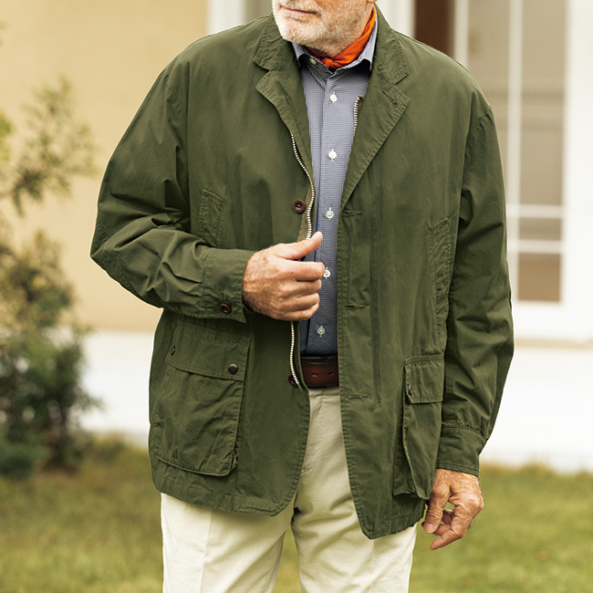 吸汗速乾･ギンガムチェックワークシャツ