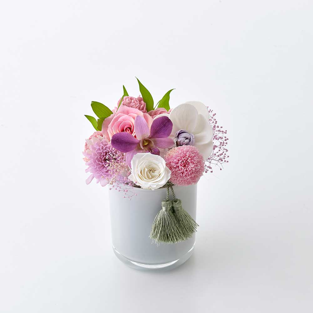 お供え用プリザーブドフラワー