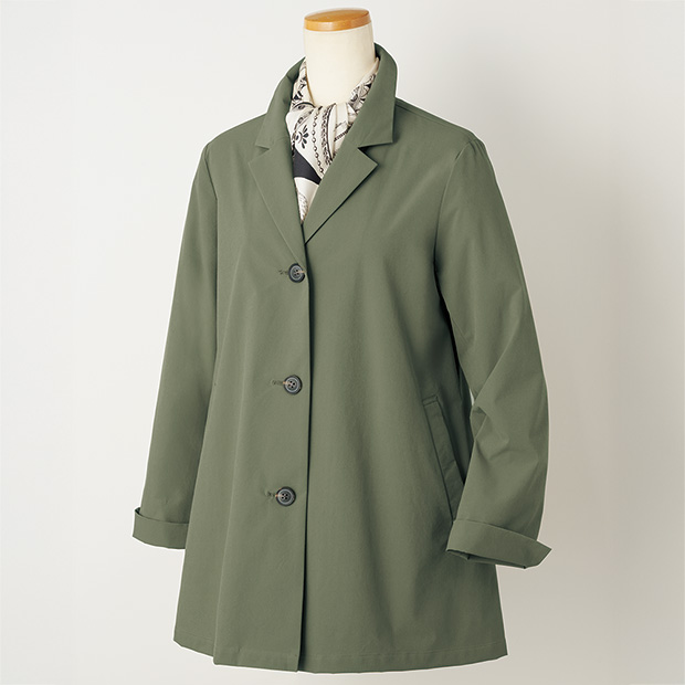 機能素材ハーフコート