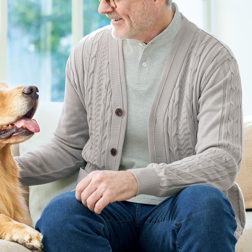 オーコット･ヘンリーネックシャツ