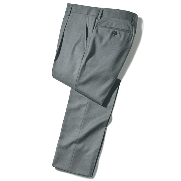 イタリア製生地ワンタックスラックス