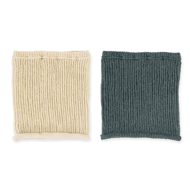 ウール混ネックウォーマー／2色セット