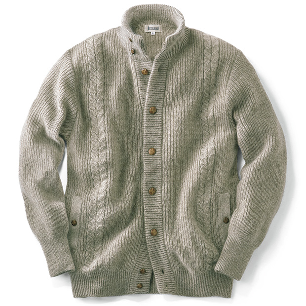 ヤクの毛のふわふわラウンジカーディガン