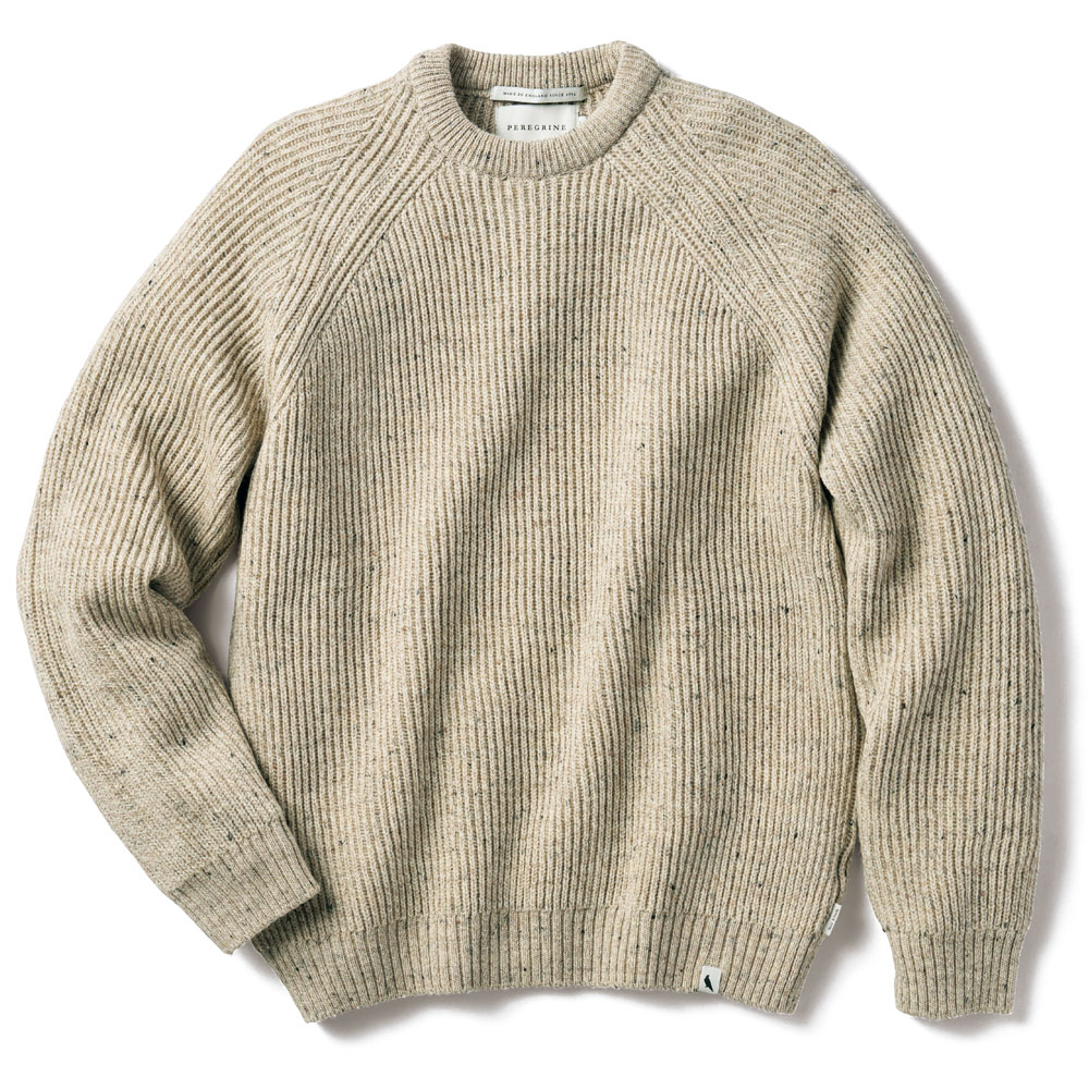 メリノウール クルーネックセーター