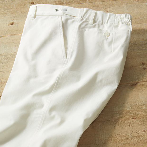 ナノウィングツイル・お出かけイージーストレッチパンツ