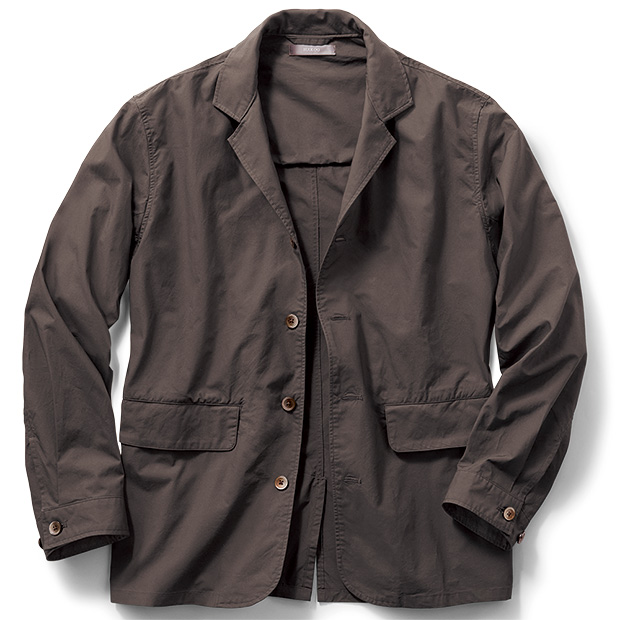 ウォッシュドタイプライター・シャツジャケット