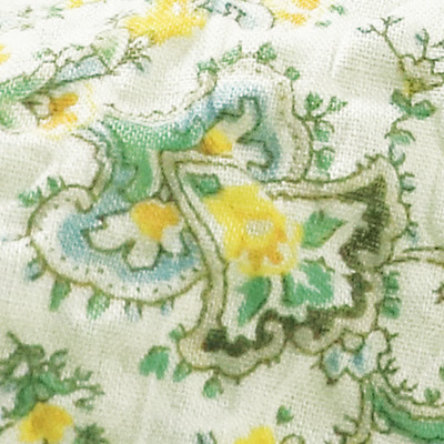 コットンフラワーペイズリーブラウス