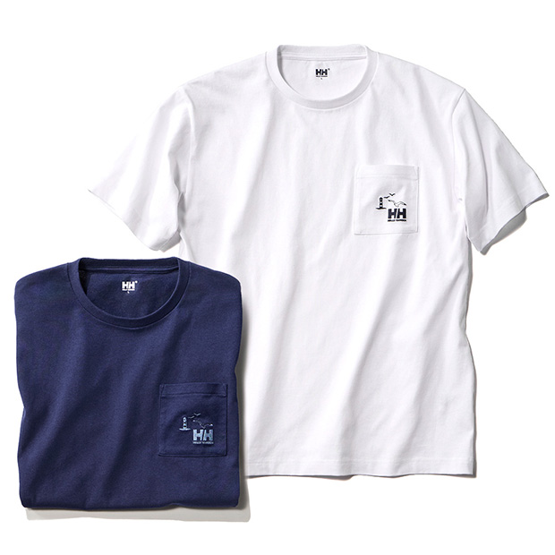 吸汗速乾･HHマリンロゴTシャツ／2色セット