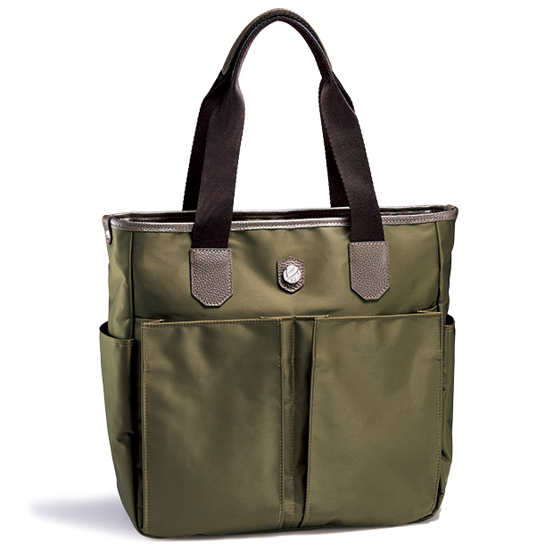 ミリタリー調スマートトートバッグ