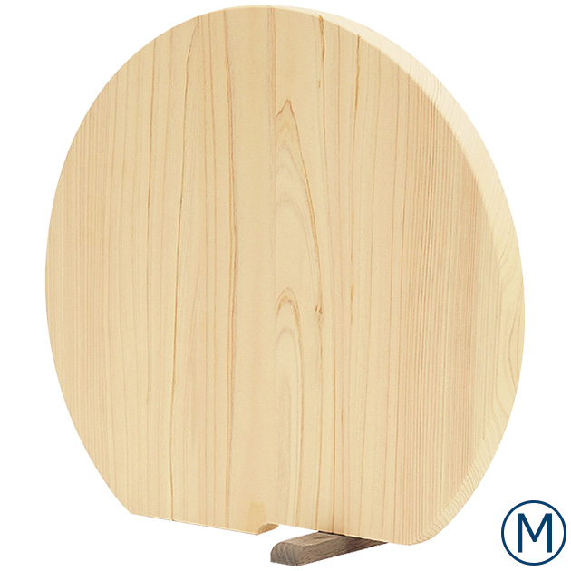 飛騨ひのきの立つまるいまな板／M