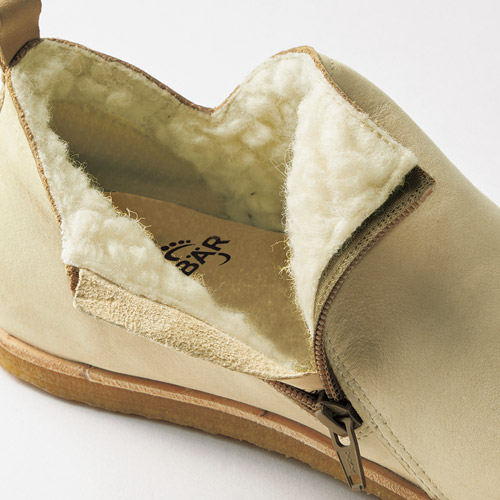 内ボアサイドファスナースリップオン／ミイ