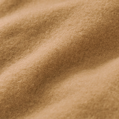 ウール混モッサ軽量コート