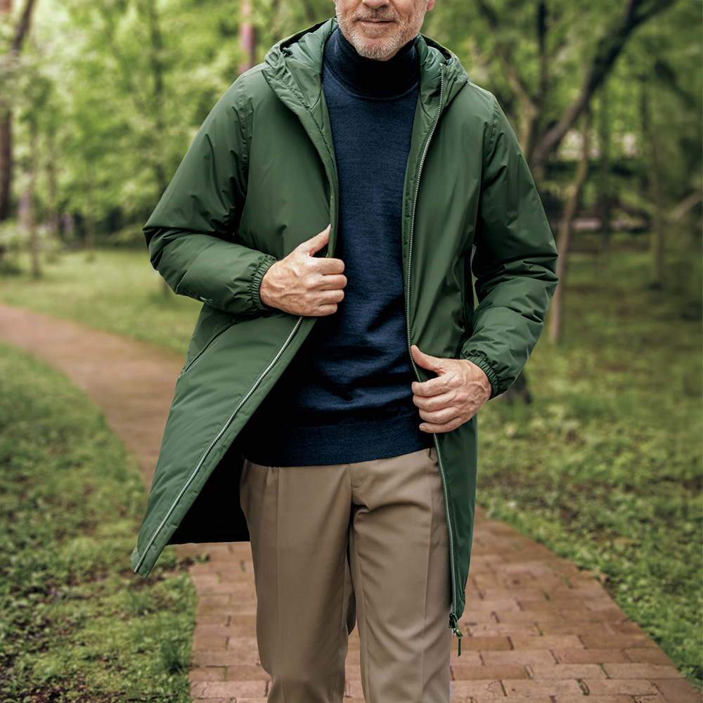 防水透湿・中わたコート/男女兼用