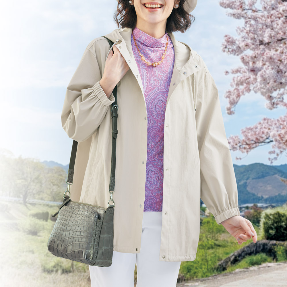 多機能フーディーコート