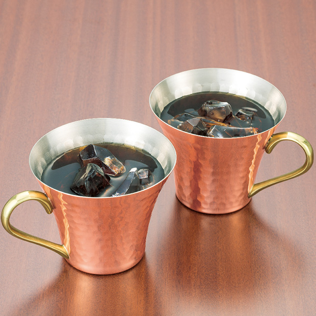 銅製アイスマグカップ／2個組