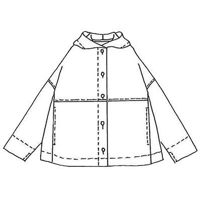 コットンリネン軽やかジャケット