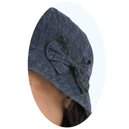 からみ織りクロッシュ