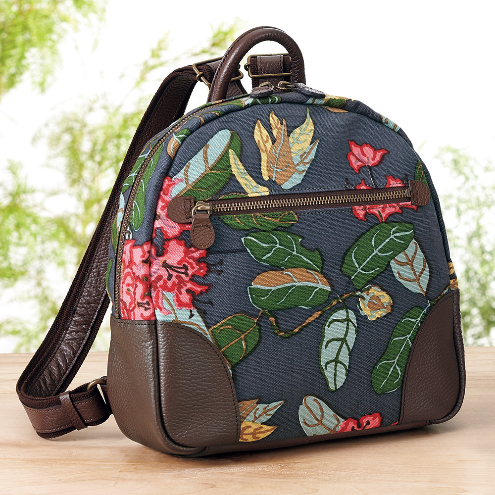 ヨブス工房の生地を使ったミニリュック