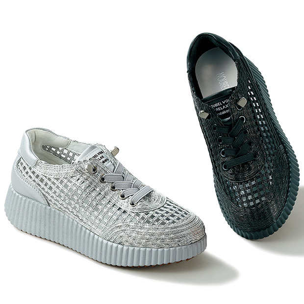 厚底･風が通るスニーカー
