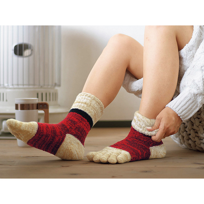 5本指靴下／2色セット
