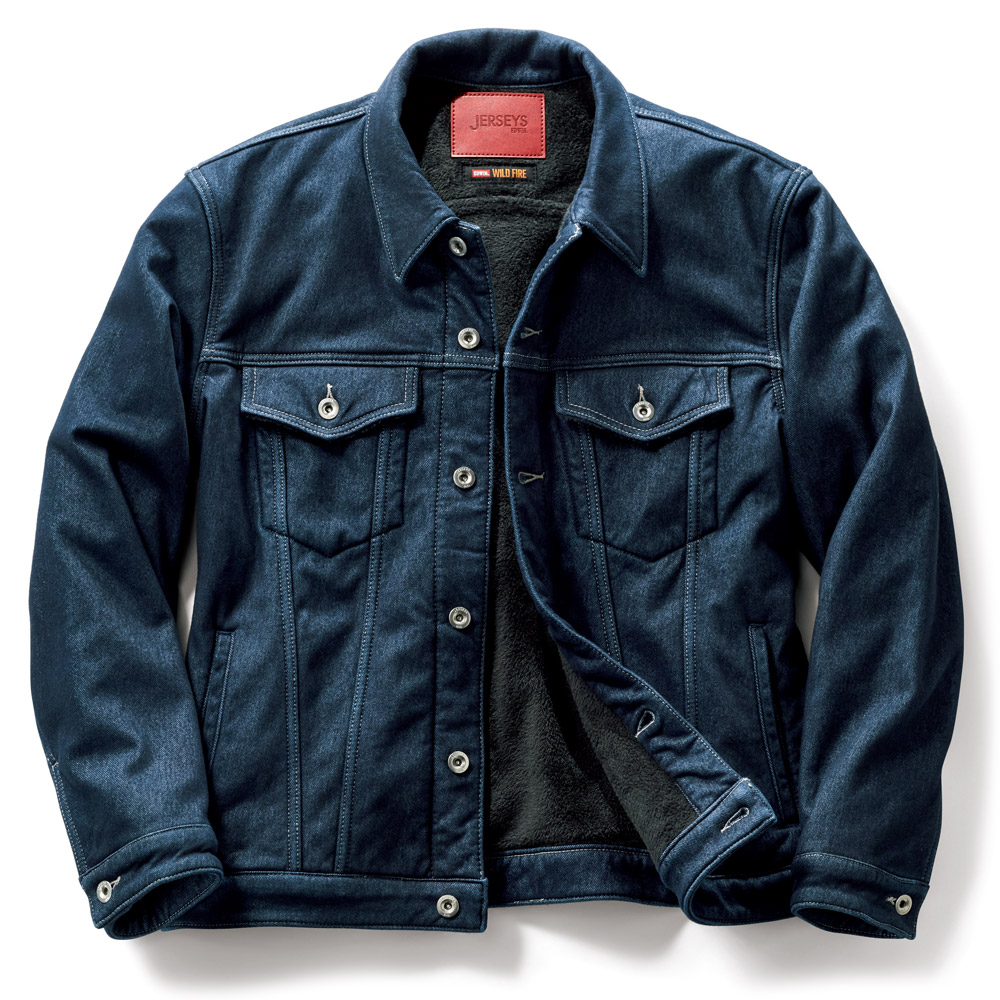 すごく伸びて暖かな裏起毛ジャケット