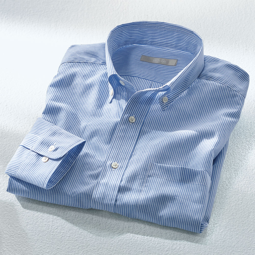 コットンシルクポプリン･長袖シャツ