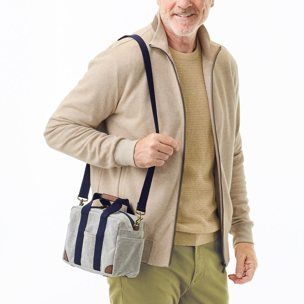 8号シャンブレー帆布･極小ボックストート