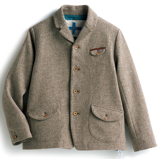 ウールツイルテーラードジャケット