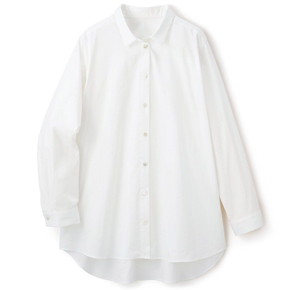 着こなし色々ベーシックシャツ